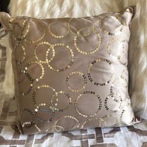 Square throw pillow